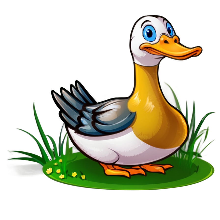 Cartoon Duck Png 05032024