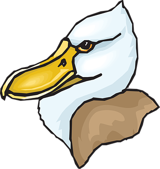 Cartoon_ Eagle_ Head_ Vector