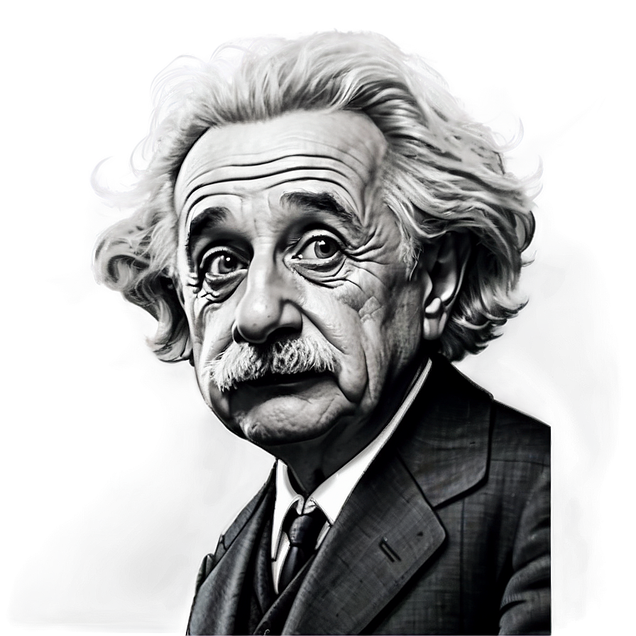 Cartoon Einstein Explaining Png 3