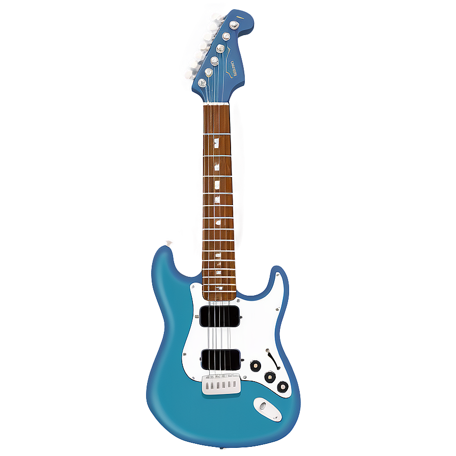 Cartoon Electric Guitar Png 05252024