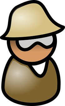 Cartoon Explorer Icon