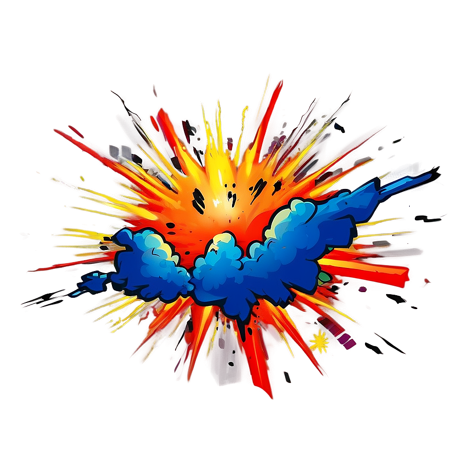 Cartoon Explosion Art Png Ggl