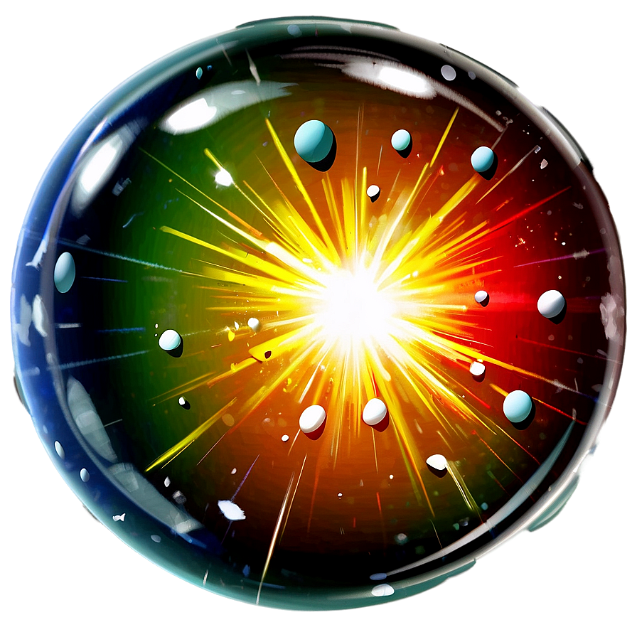 Cartoon Explosion Bubble Png Ruw