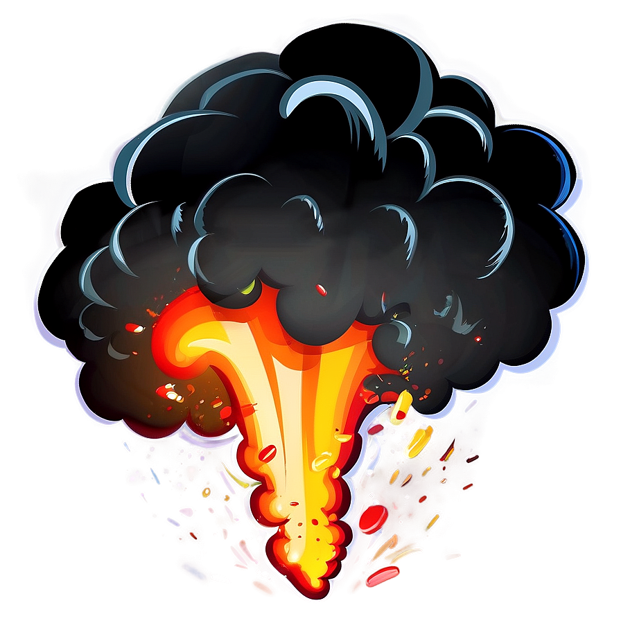 Cartoon Explosion Clipart Png 06212024