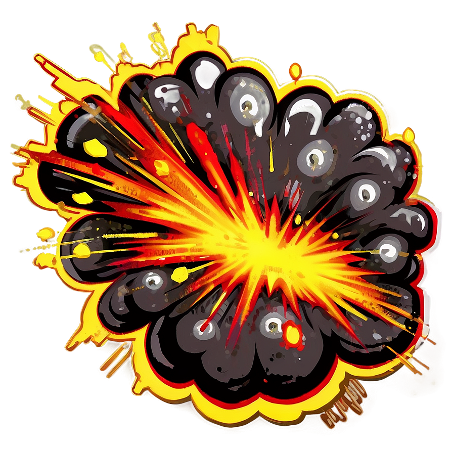 Cartoon Explosion Clipart Png 67