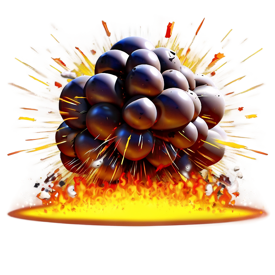 Cartoon Explosion Clipart Png 96