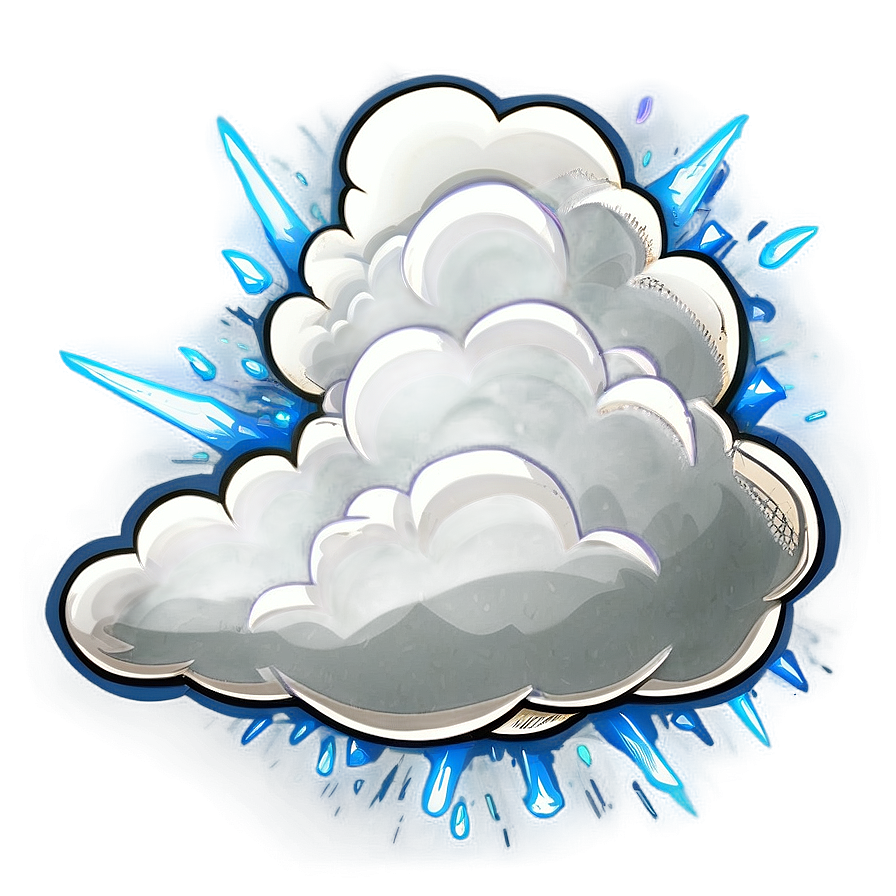 Cartoon Explosion Cloud Png Jcc37