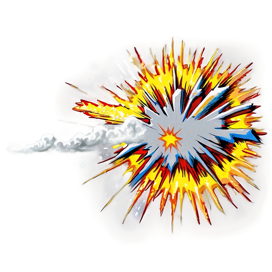 Cartoon Explosion Flash Png Lxx96