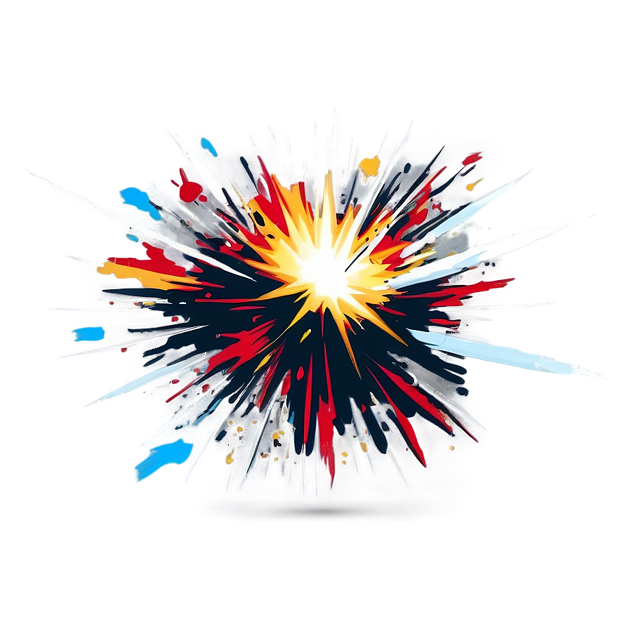 Cartoon Explosion Illustration Png 54