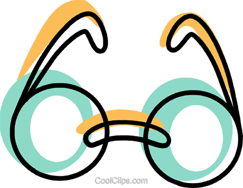 Cartoon Eyeglasses Clipart