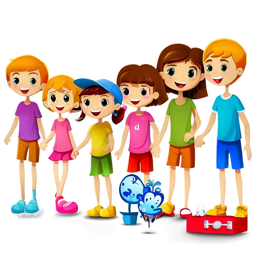 Cartoon Family Illustration Png 74