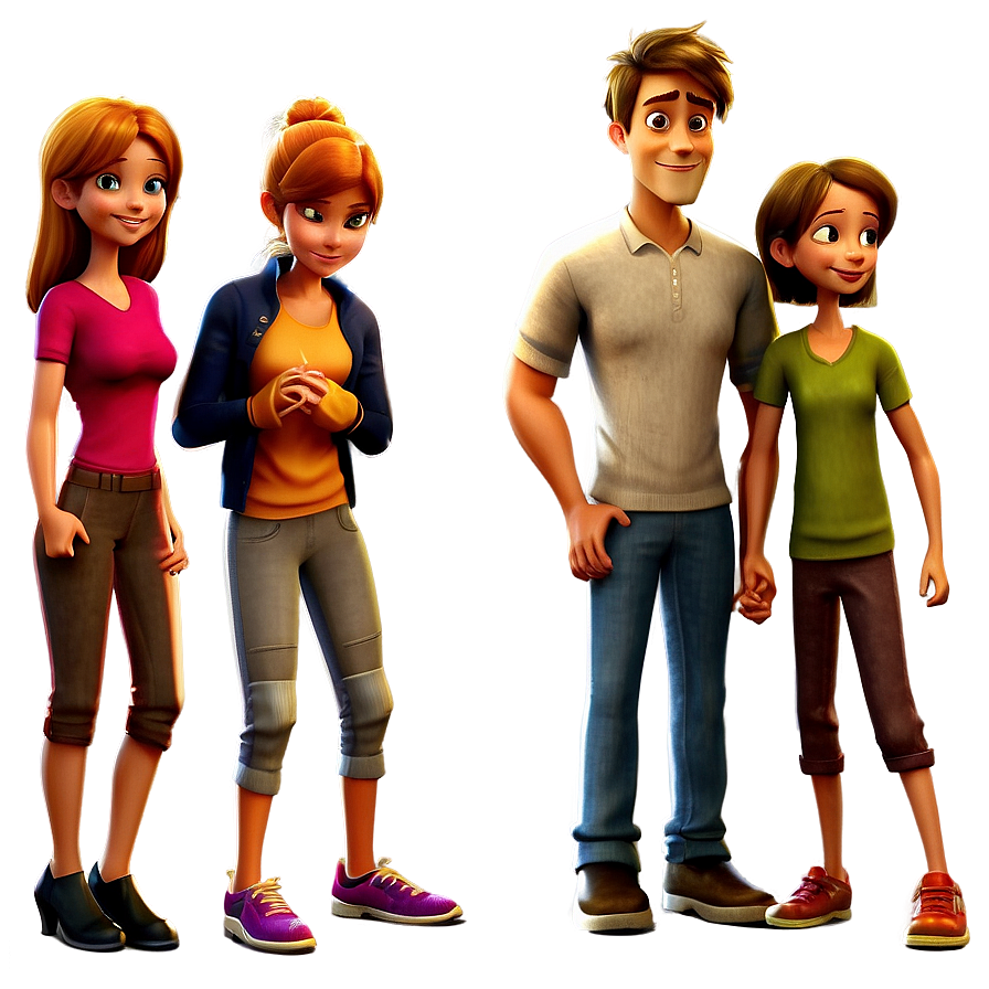 Cartoon Family Png 34