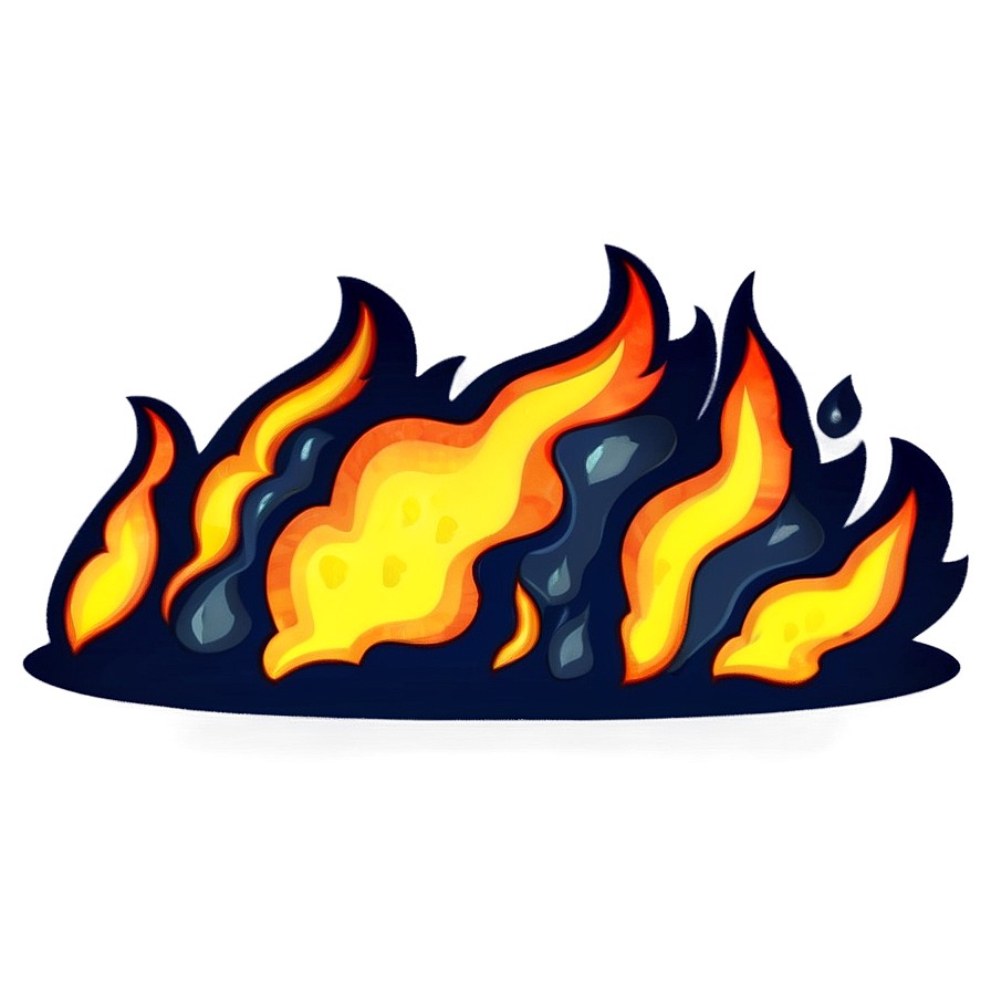 Cartoon Fire Blast Png Swr