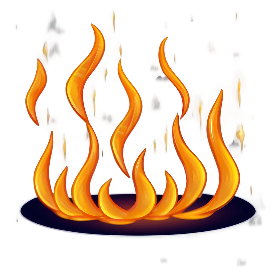 Cartoon Fire Dance Png 06122024