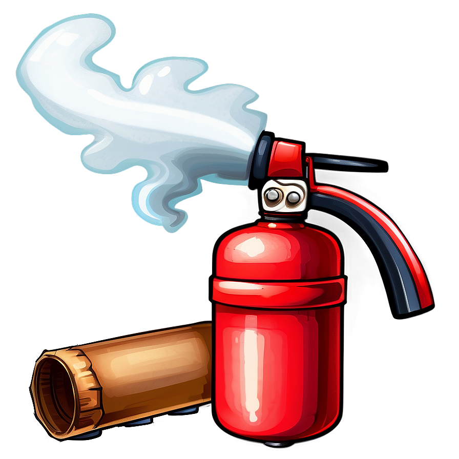 Cartoon Fire Extinguisher Png 06212024