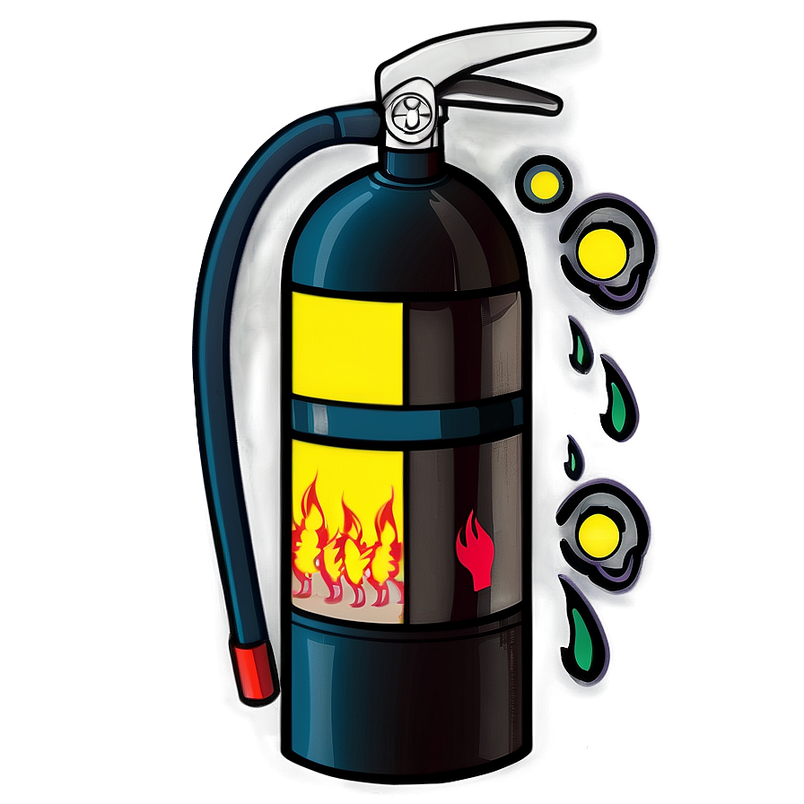 Cartoon Fire Extinguisher Png 42