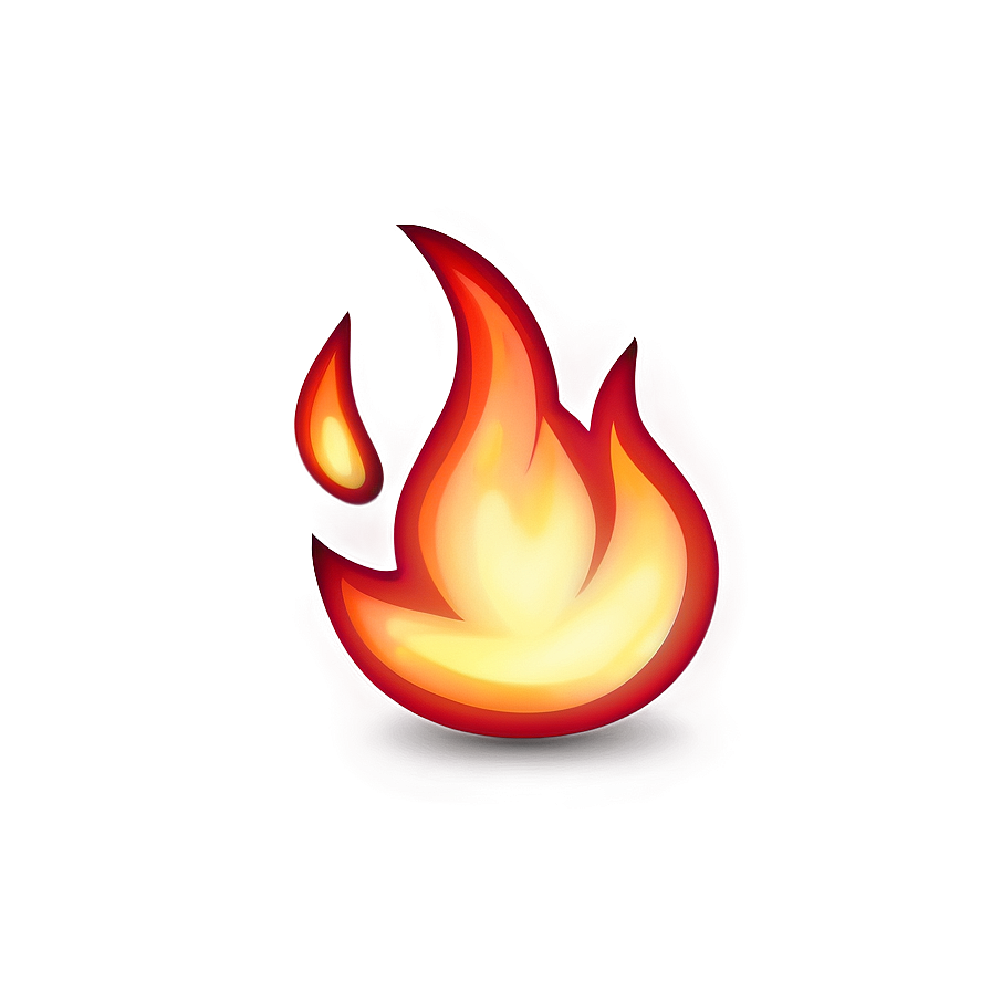 Cartoon Fire Flames Png 05042024