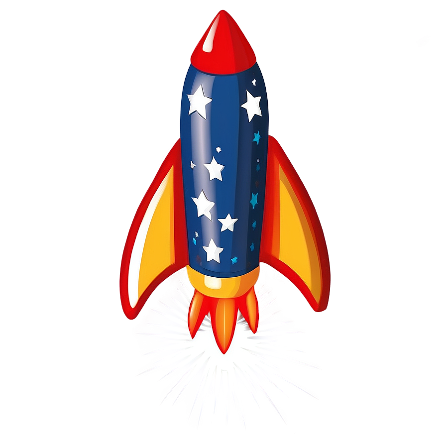 Cartoon Firework Rocket Png 06212024