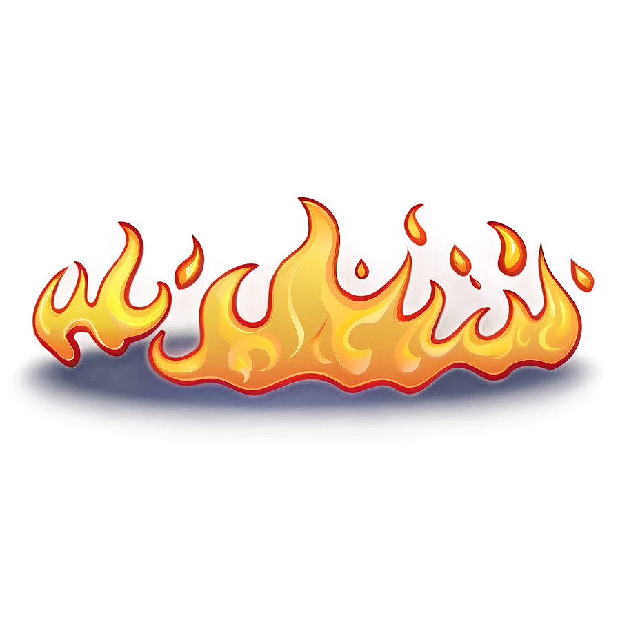 Cartoon Flame Png Enx