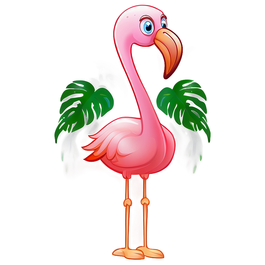 Cartoon Flamingo Character Png 80