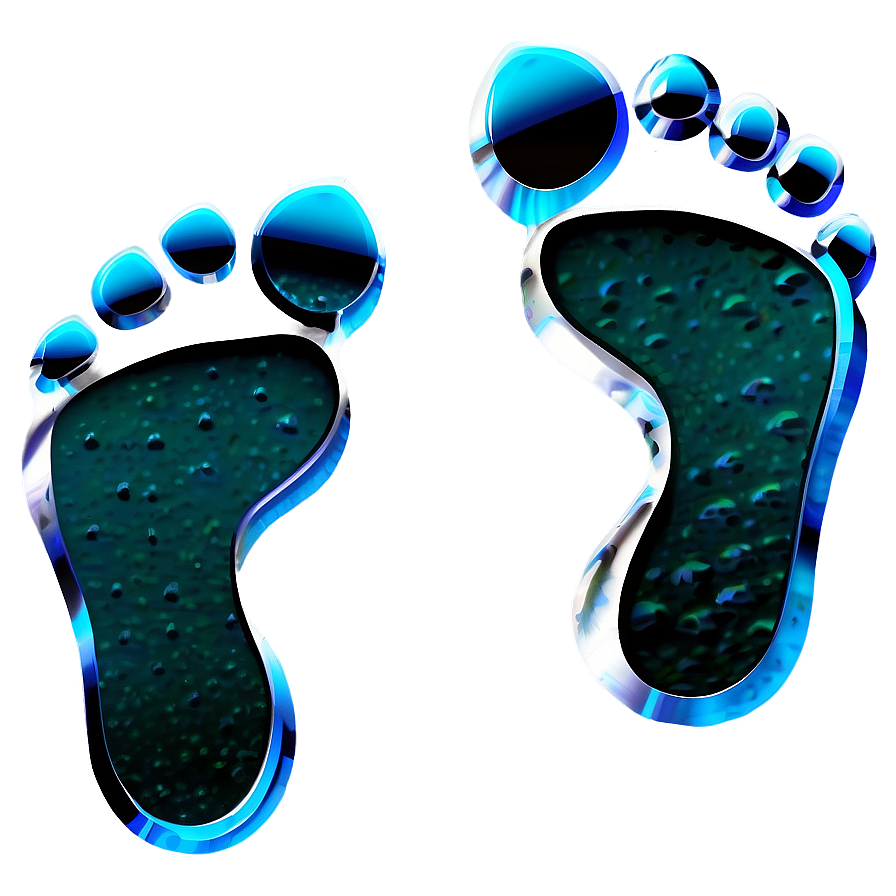 Cartoon Footprints Png Qcx