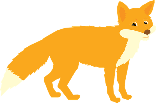 Cartoon Fox Illustration