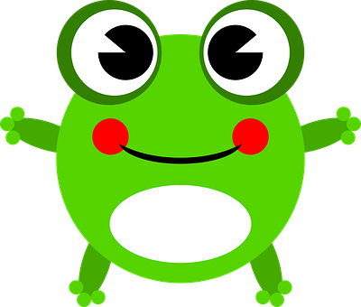 Cartoon Frog Graphic