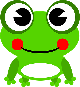 Cartoon Frog Graphic