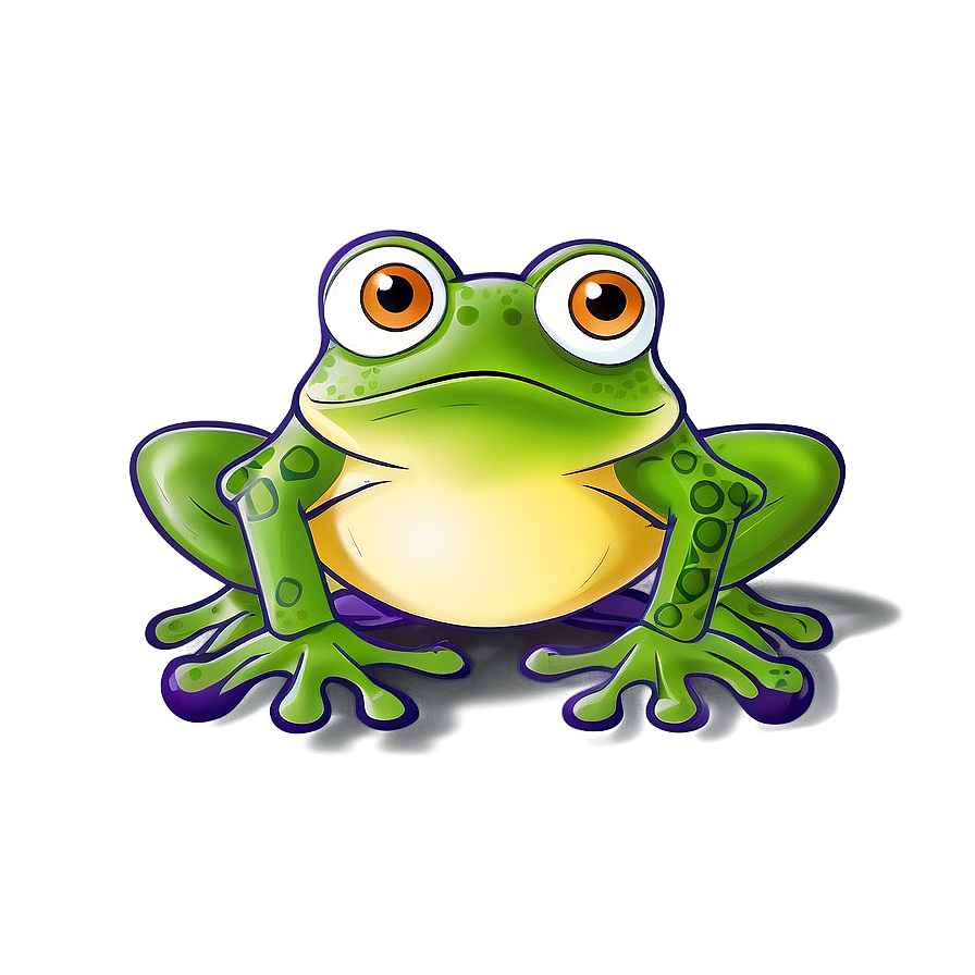 Cartoon Frog Png Jha92