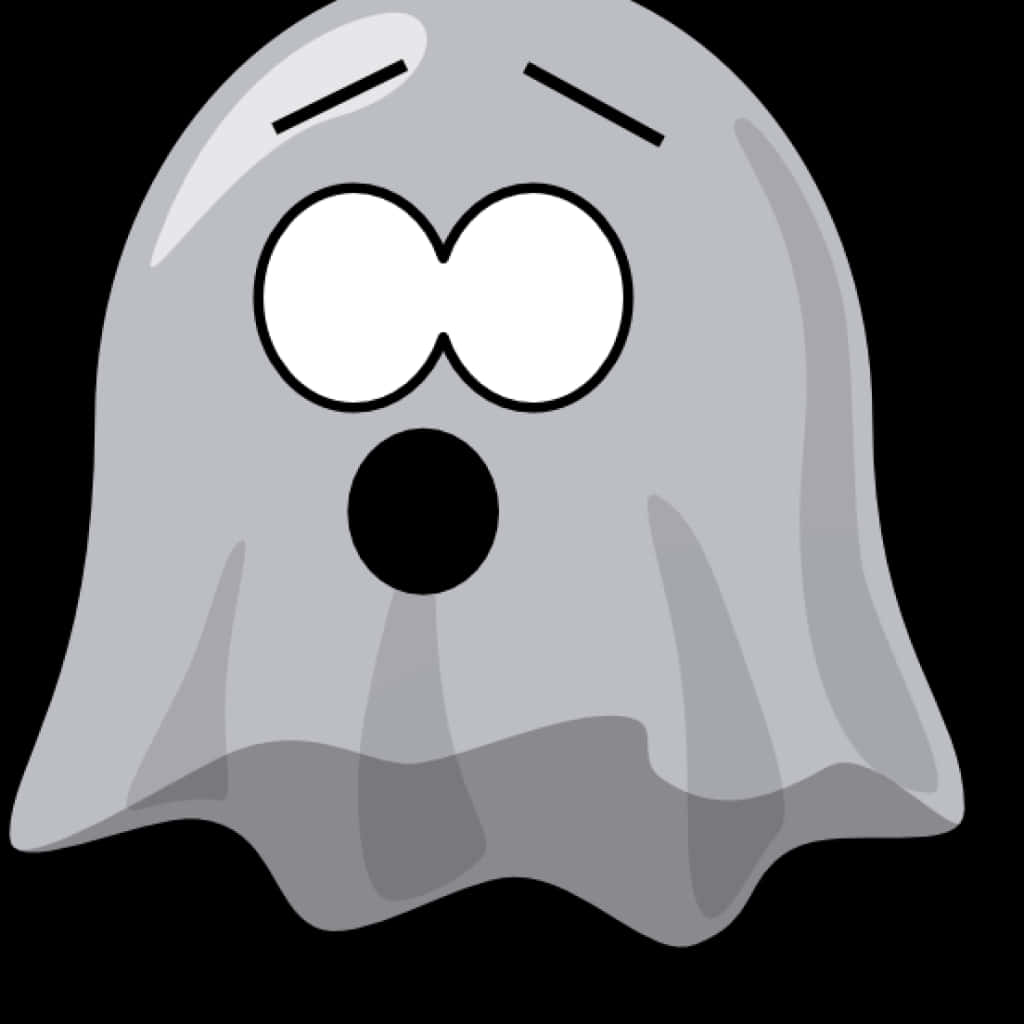 Cartoon Ghost Expression