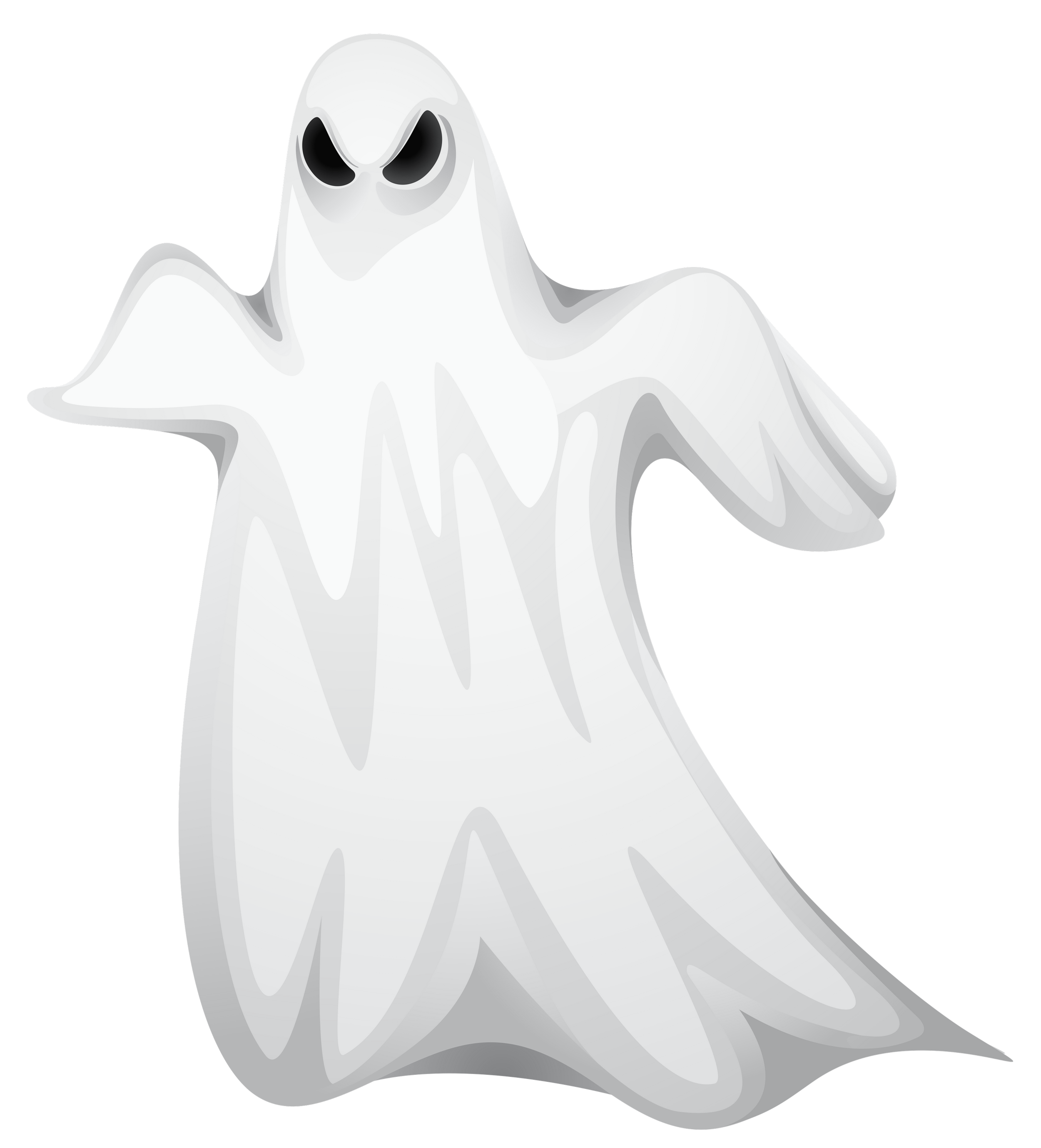 Cartoon Ghost Floating