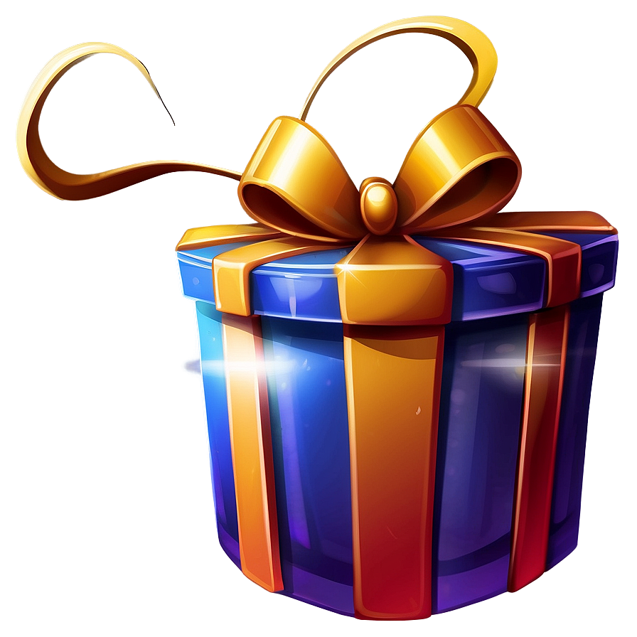 Cartoon Gift Box Png 10