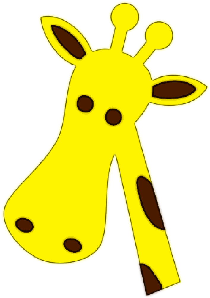 Cartoon Giraffe Graphic