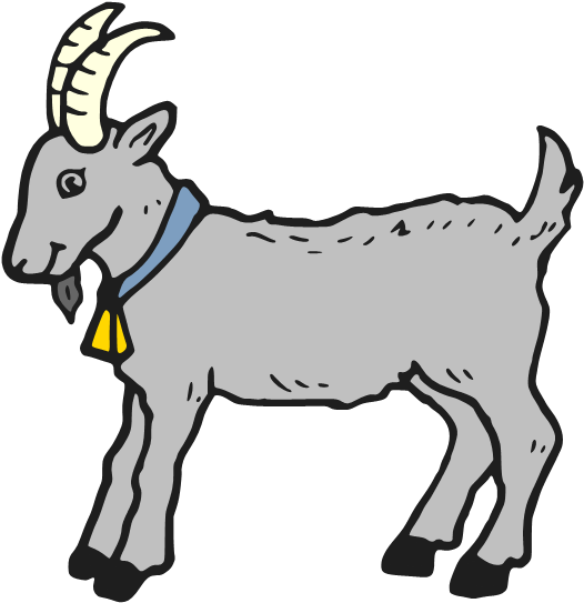 Cartoon Goat Illustration