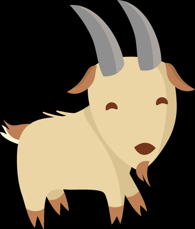 Cartoon Goat Illustration
