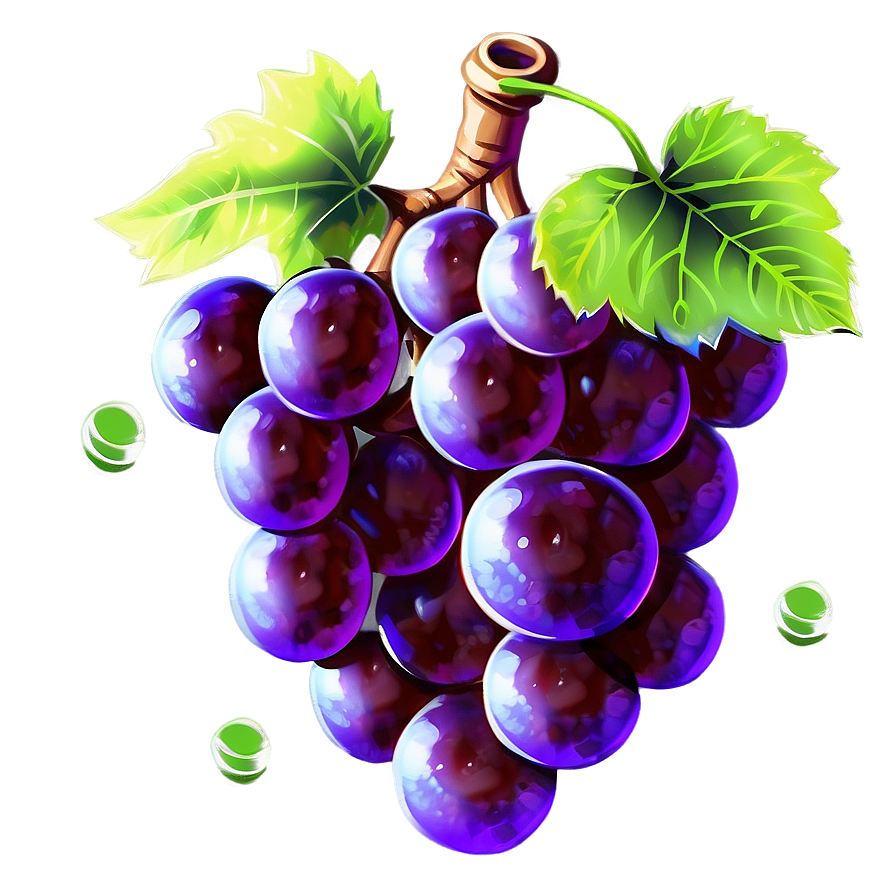 Cartoon Grape Png Xol