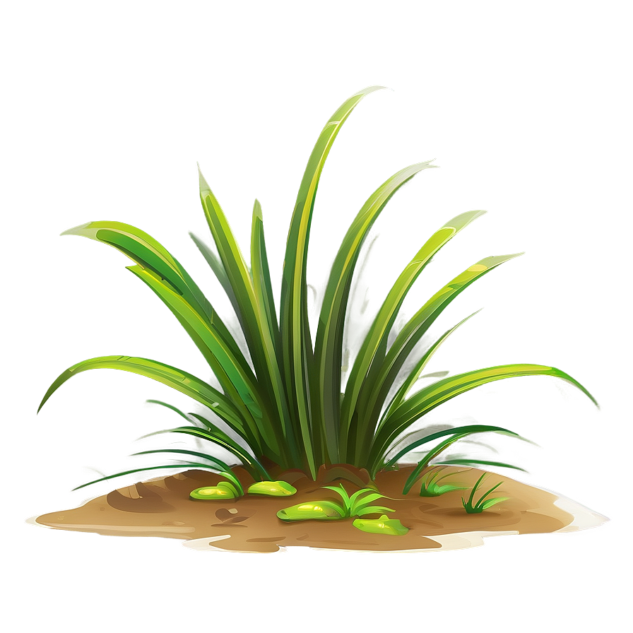 Cartoon Grass Tuft Png 85