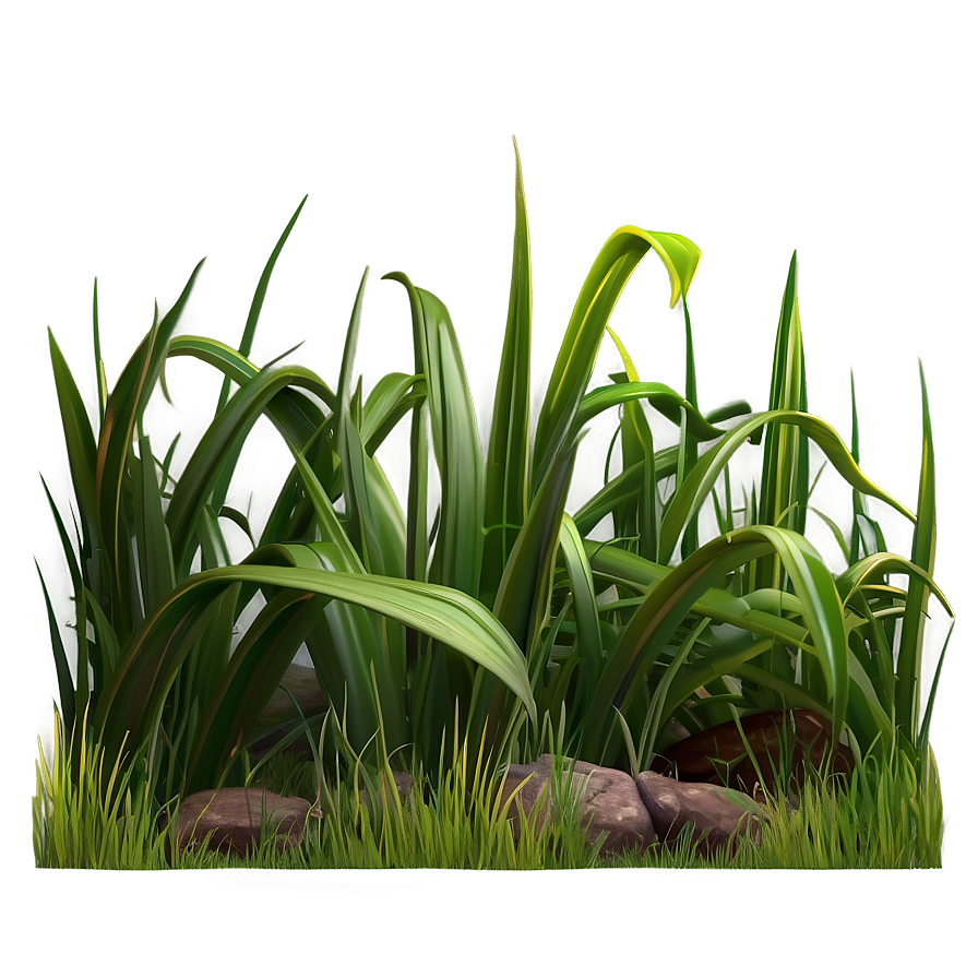 Cartoon Grass With Sun Png 06122024