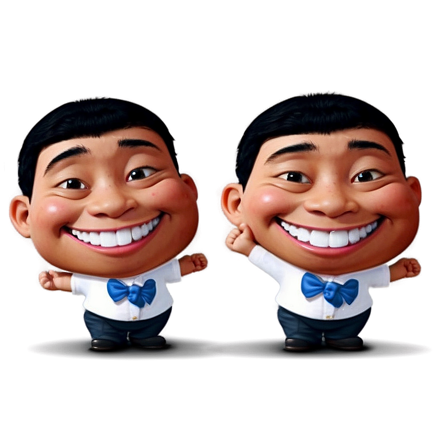 Cartoon Grin Expression Png Thj