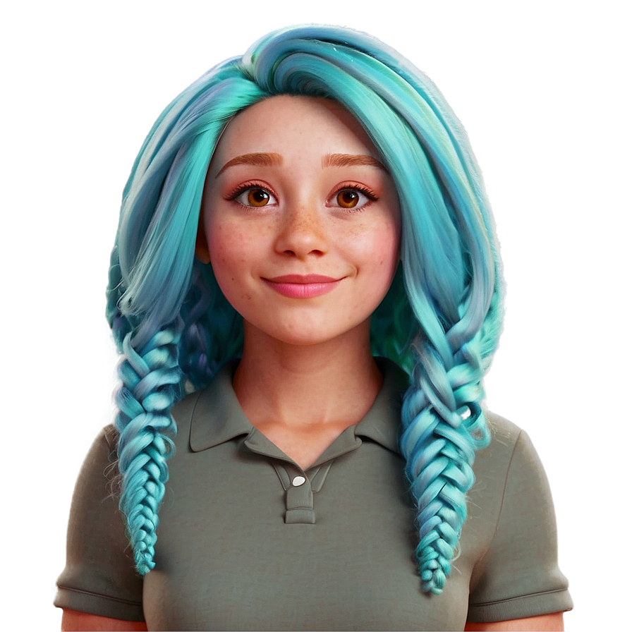 Cartoon Hair For Characters Png Jxi