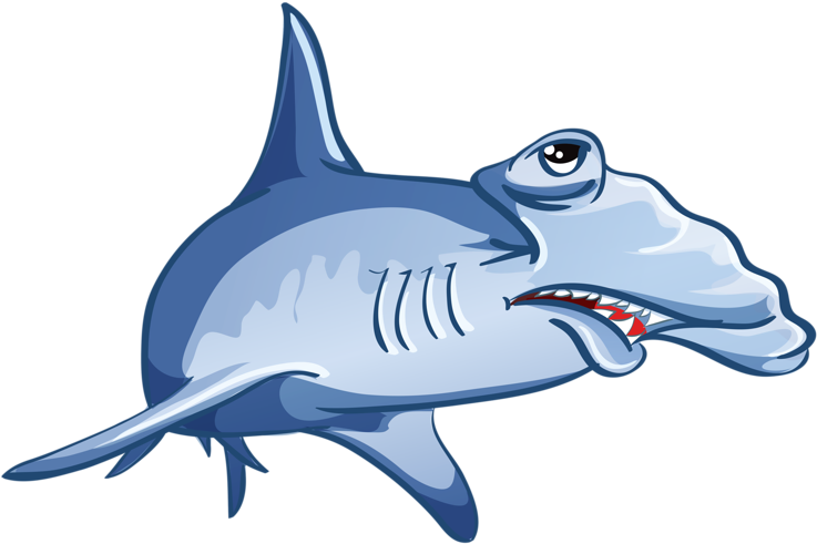 Cartoon Hammerhead Shark