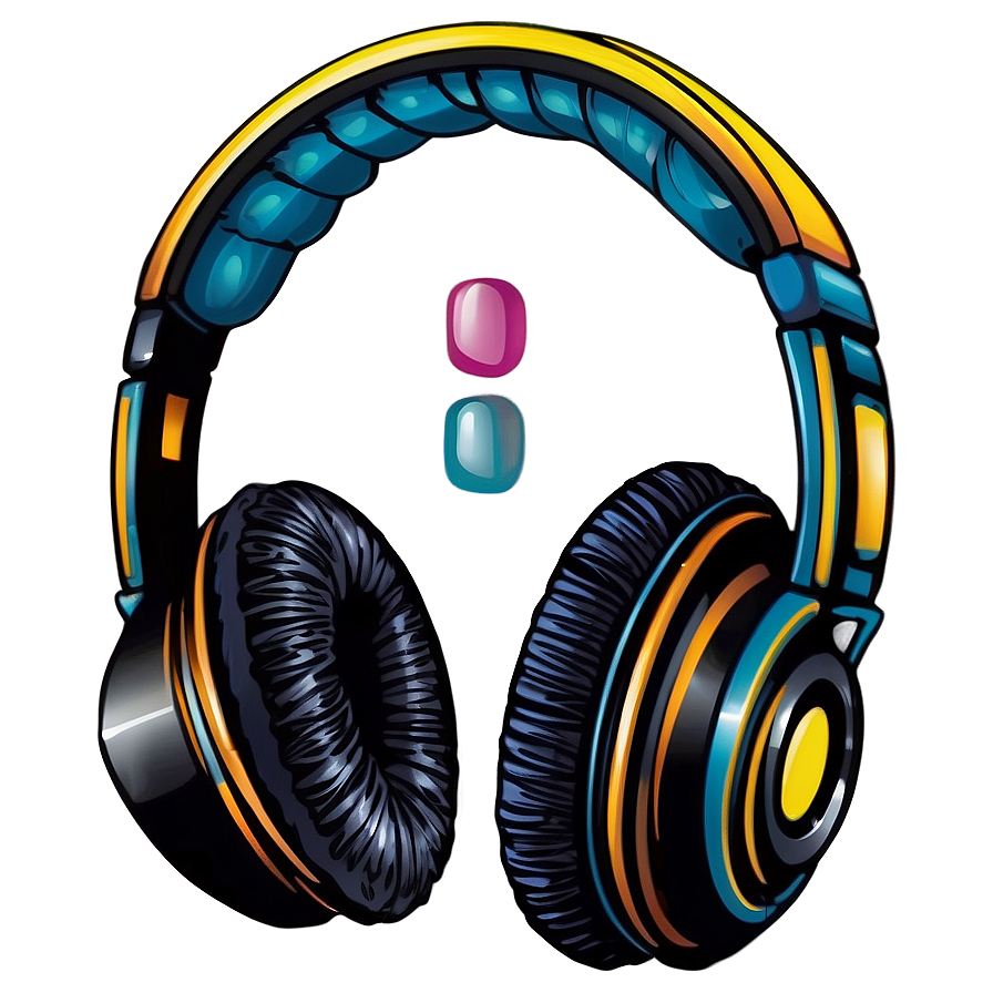 Cartoon Headphones Clipart Png Cep57