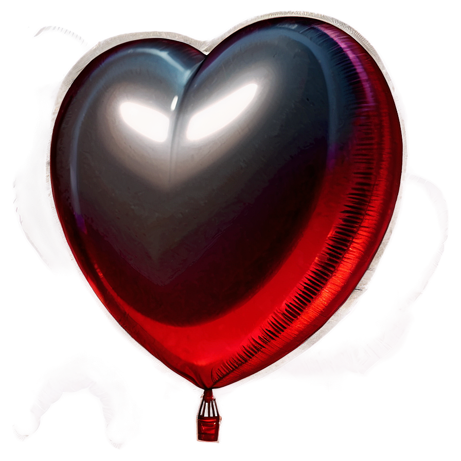 Cartoon Heart Balloon Png 10