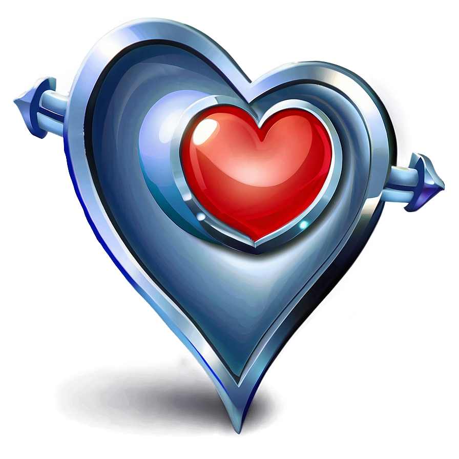 Cartoon Heart Icon Png Vnl55