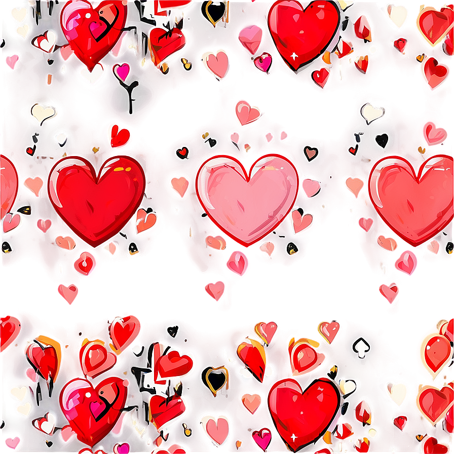 Cartoon Heart Vector Png 06132024