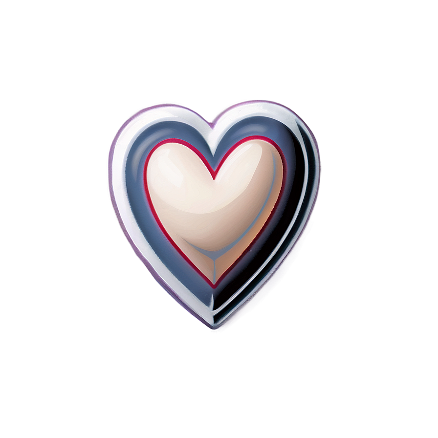 Cartoon Heart With Patches Png 06132024