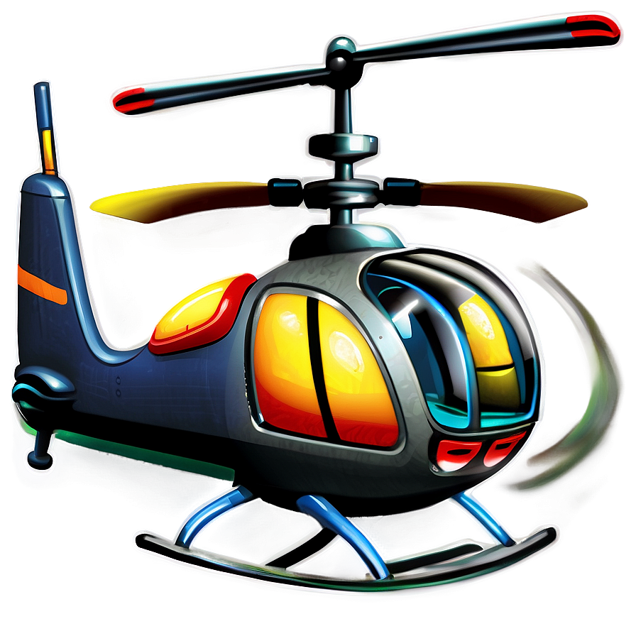 Cartoon Helicopter Png 05212024