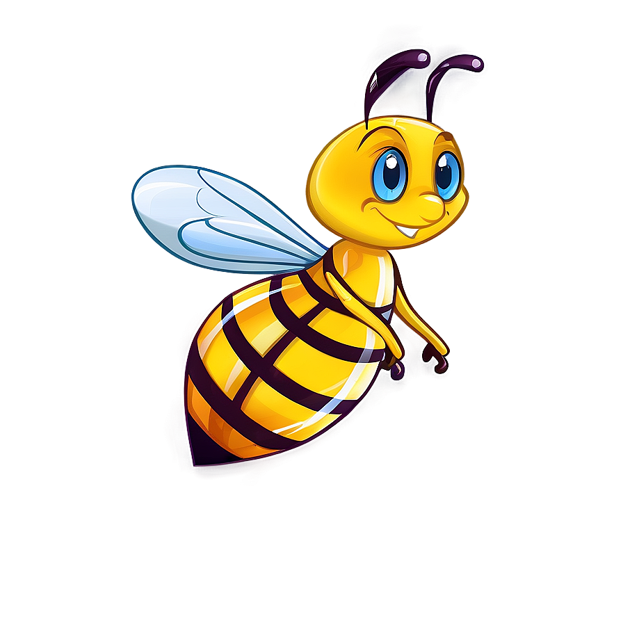 Cartoon Honey Bee Png Ren