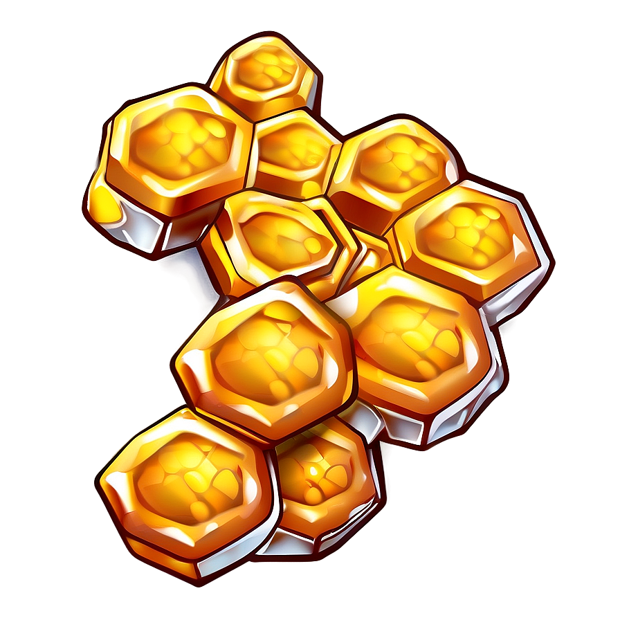 Cartoon Honeycomb Png 2