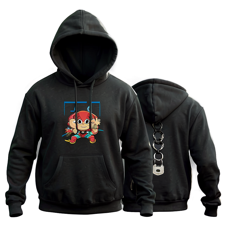 Cartoon Hoodie Design Template Png 69